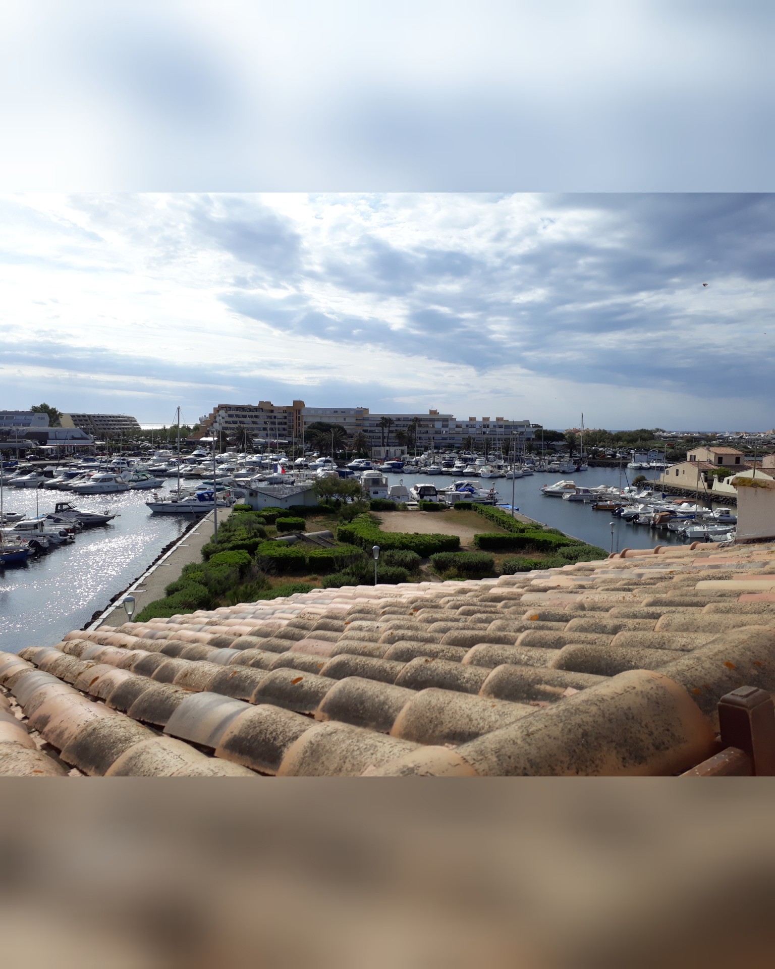 Vue de la terrasse 